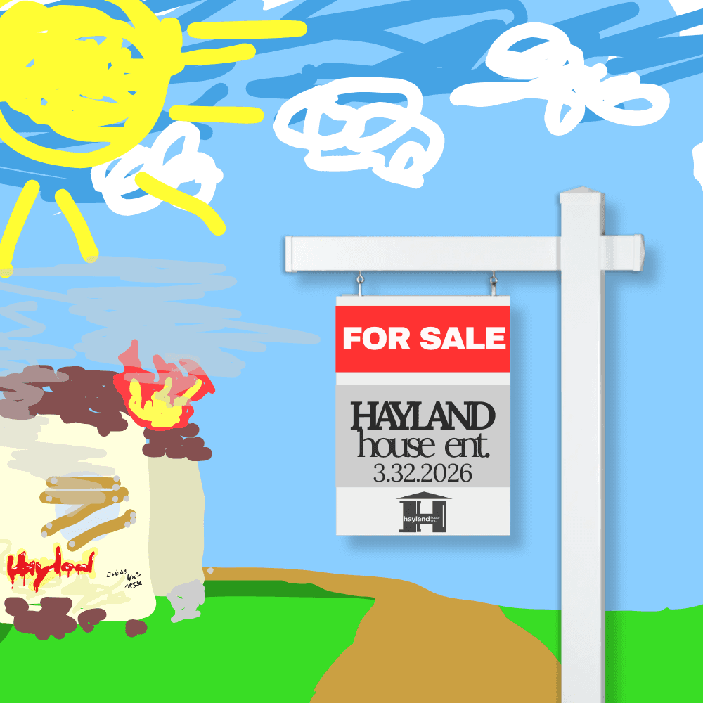 HAYLAND house ent. — FOR SALE